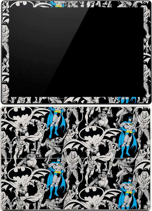 DC Comics Batman Characters Action Poses Print Surface Pro (2017) Skin